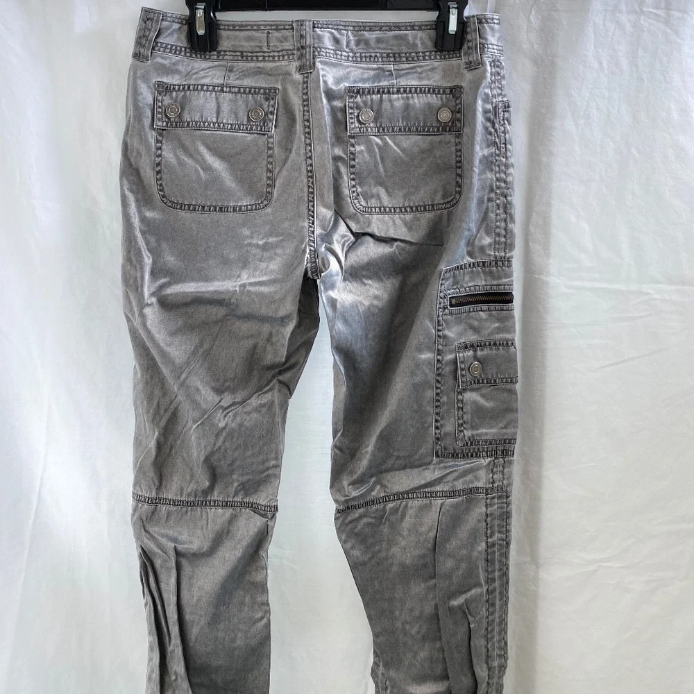 Express Satin Cargo Pants Women's Size: 4 - Picture 8 of 12